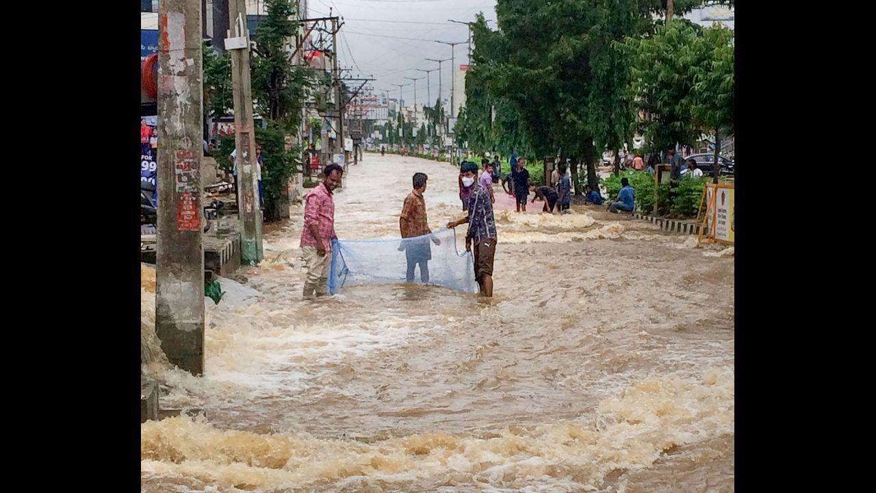 Andhra Pradesh rain fury: 17 killed, over 100 missing; IAF carries out rescue operations
